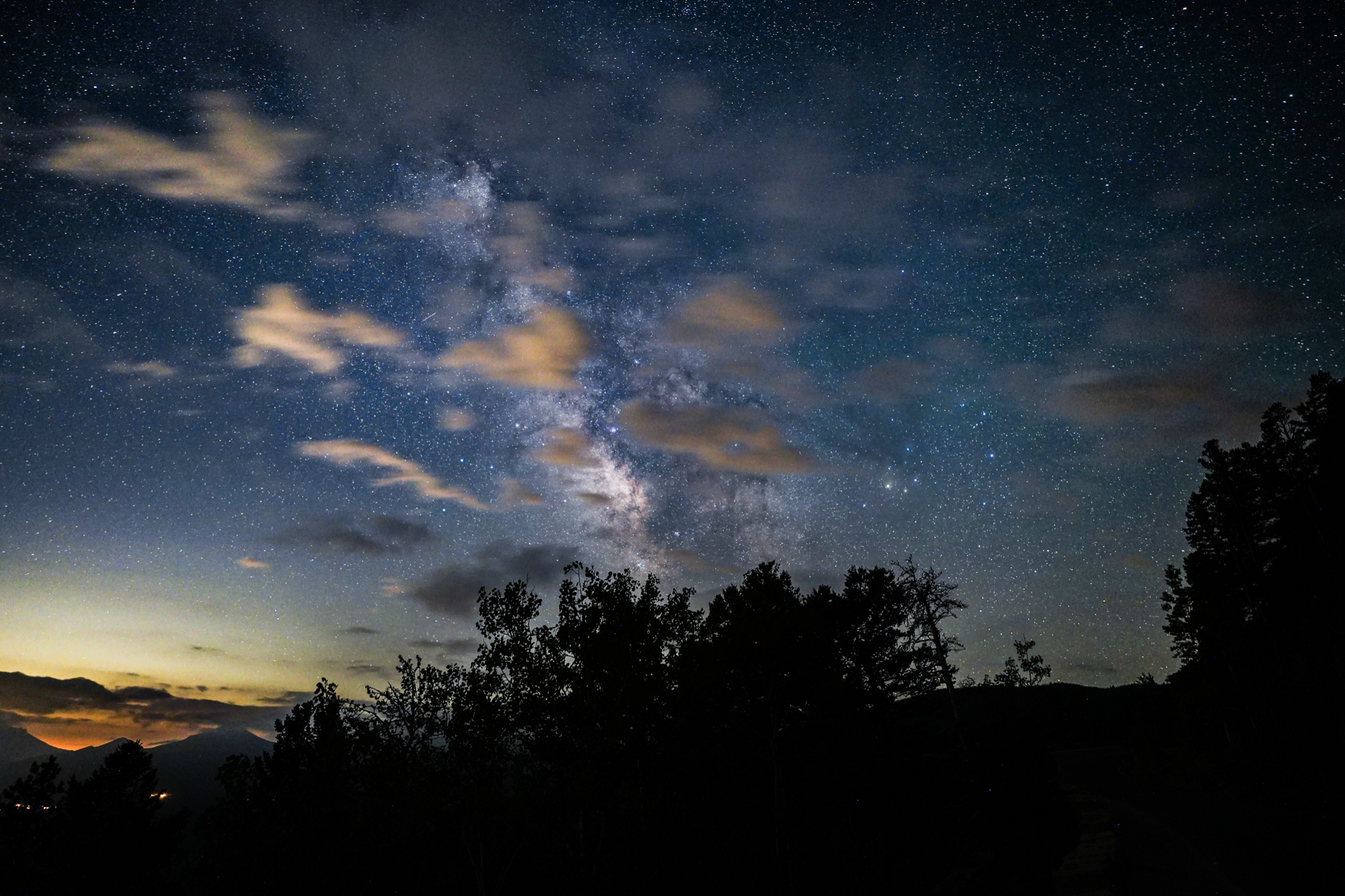 Night sky — Rocky Mountain National Park