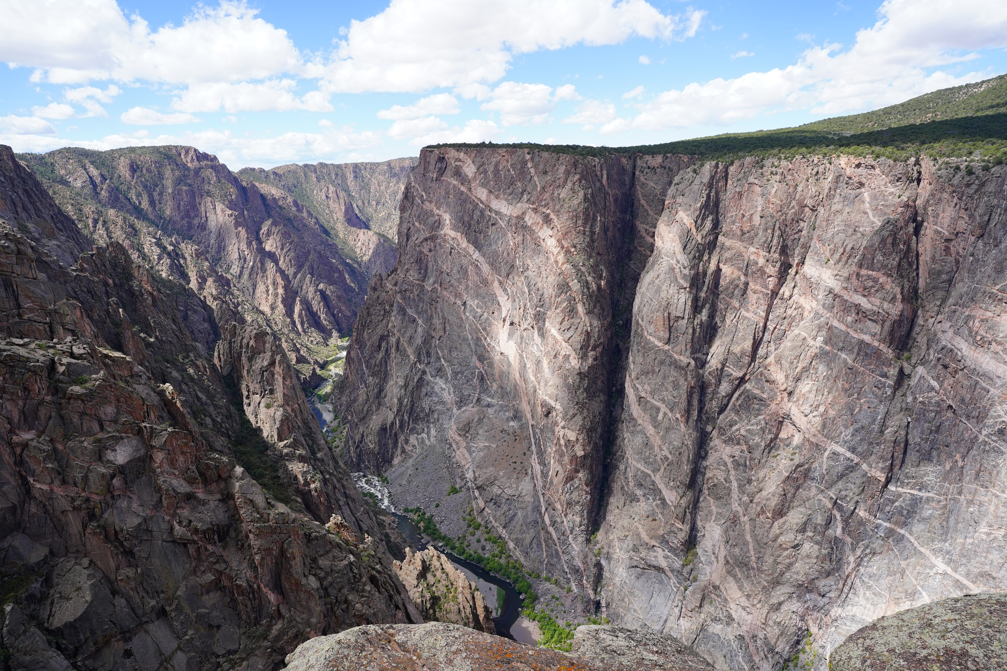 Canyon rim — Black Canyon of the Gunnison NP