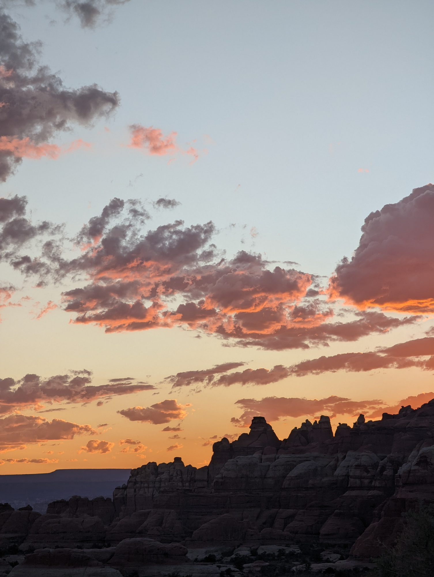 Canyon rock face — Canyonlands NP, Needles District