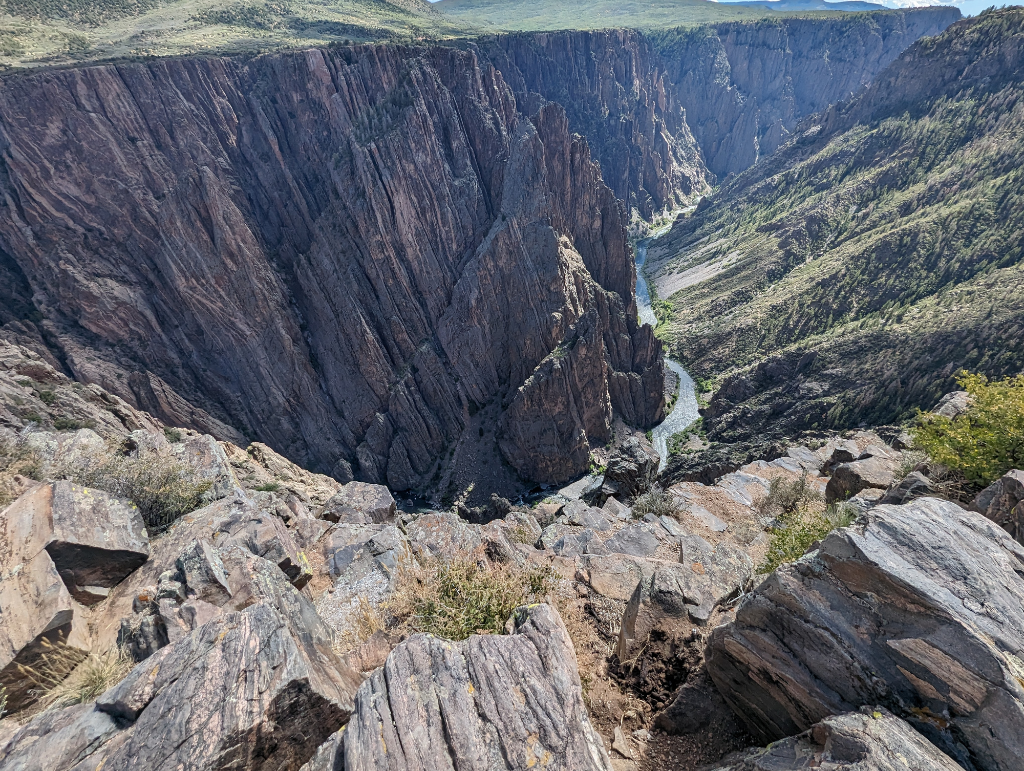 Canyon overlook — Black Canyon of the Gunnison NP